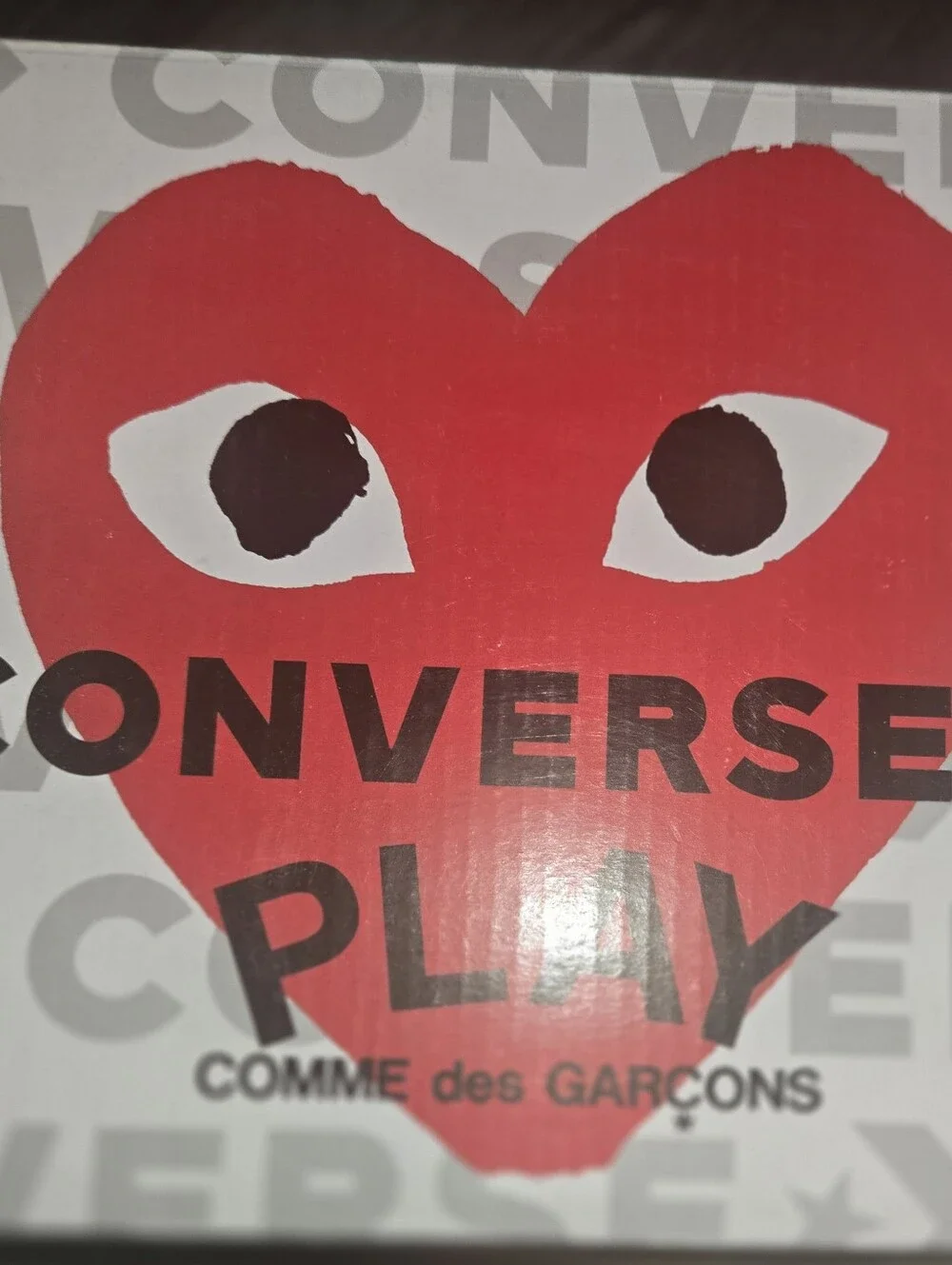 NWT Converse x Comme des Garcons PLAY Chuck 70 Hi: Men’s 8 / Women’s 10 - Picture 9 of 10